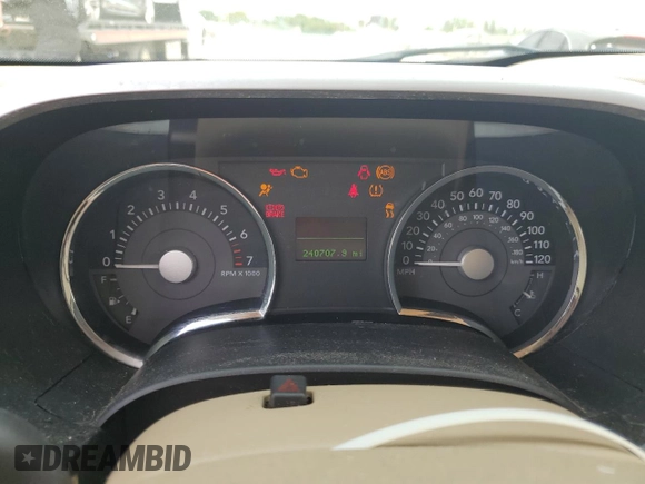 2007 Mercury Mountaineer with VIN 4M2EU47E97UJ16720, listed as a Copart auction lot 45527264 with 240,707 mi miles and Non repairable. Bid and sale history available at DreamBid. Image 9.