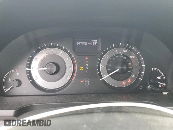 2014 Honda Odyssey EX-L with VIN 5FNRL5H62EB003236, listed as a Copart auction lot 63342255 with 147,398 mi miles and Salvage title. Bid and sale history available at DreamBid. Image 9.