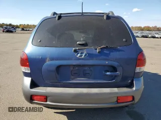 2006 Hyundai Santa Fe GLS with VIN KM8SC73D86U090048, listed as a Copart auction lot 77769074 with 112,122 mi miles and Salvage Title. Bid and sale history available at carsss.com. Image 6.