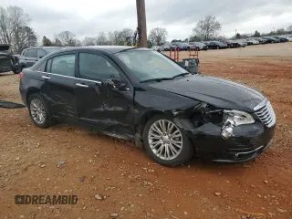 2013 Chrysler 200 Limited with VIN 1C3CCBCGXDN577883, listed as a Copart auction lot 50152295 with 171,860 mi miles and Salvage Title. Bid and sale history available at DreamBid. Image 4.