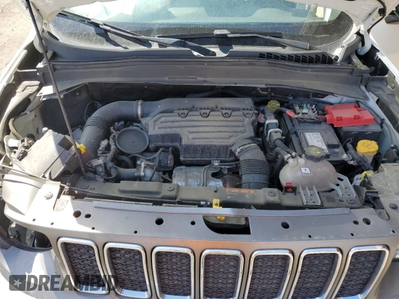 2020 Jeep Renegade Limited with VIN ZACNJBD12LPM02664, listed as a Copart auction lot 55297675 with 58,957 mi miles and Salvage title. Bid and sale history available at DreamBid. Image 11.