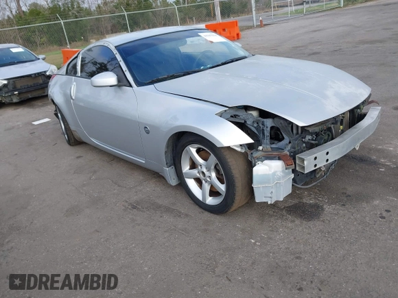 2008 Nissan 350Z Enthusiast with VIN JN1BZ34D68M706328, listed as a IAAI auction lot 41567634 with 128,222 mi miles and . Bid and sale history available at DreamBid. Image 1.