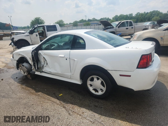 2000 Ford Mustang with VIN 1FAFP404XYF130074, listed as a Copart auction lot 60874945 with 233,035 mi miles and Non repairable. Bid and sale history available at DreamBid. Image 2.