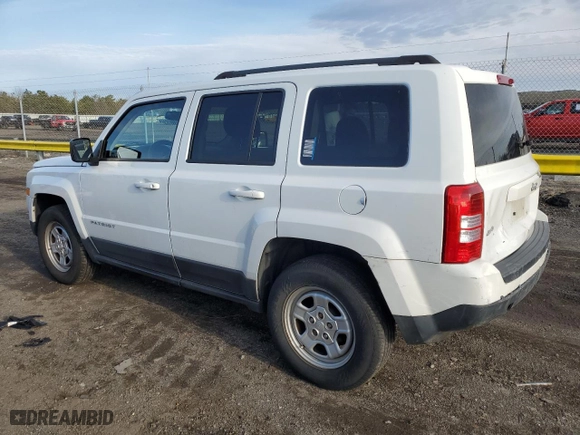 2016 Jeep Patriot Sport SE with VIN 1C4NJRBB4GD546678, listed as a Copart auction lot 51097895 with 55,327 mi miles and Salvage Title. Bid and sale history available at carsss.com. Image 2.