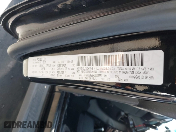 2017 Jeep Wrangler Sport with VIN 1C4AJWAG2HL588381, listed as a IAAI auction lot 41923173 with 86,095 mi miles and . Bid and sale history available at DreamBid. Image 9.
