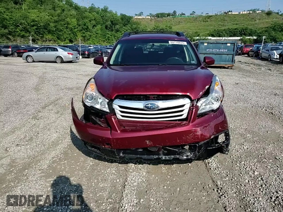 2012 Subaru Outback Prem with VIN 4S4BRBCC3C3216097, listed as a Copart auction lot 60110835 with 91,301 mi miles and Salvage title. Bid and sale history available at DreamBid. Image 14.