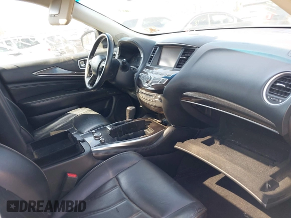 2014 Infiniti QX60 with VIN 5N1AL0MM7EC501977, listed as a IAAI auction lot 41942891 with Not Provided miles. Bid and sale history available at carsss.com. Image 5.