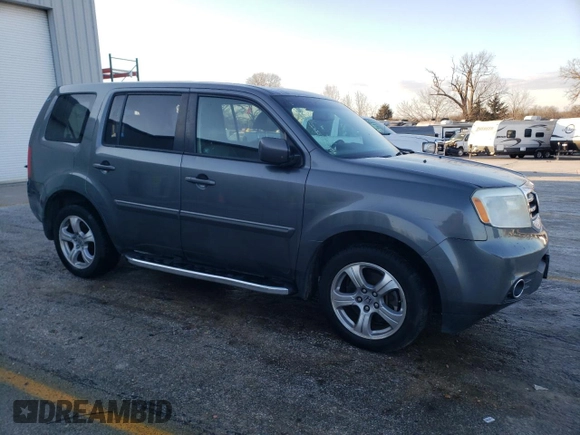 2012 Honda Pilot EX-L with VIN 5FNYF4H7XCB008137, listed as a Copart auction lot 41837155 with 202,659 mi miles and Salvage Title. Bid and sale history available at DreamBid. Image 4.