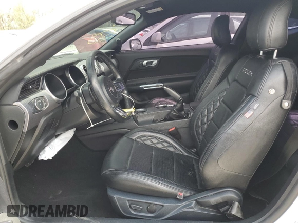2019 Ford Mustang GT with VIN 1FA6P8CF3K5106281, listed as a Copart auction lot 59230645 with 76,999 mi miles and Salvage title. Bid and sale history available at DreamBid. Image 7.