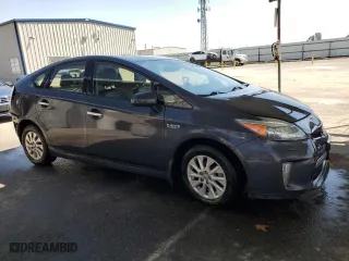 2012 Toyota Prius Plug-In with VIN JTDKN3DP9C3008085, listed as a Copart auction lot 53116595 with 299,220 mi miles and Salvage Title. Bid and sale history available at carsss.com. Image 4.