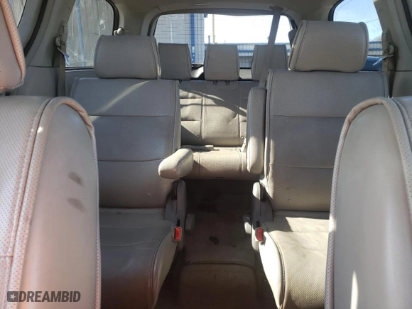 2009 Nissan Quest with VIN 5N1BV28U99N101708, listed as a Copart auction lot 50184975 with 0 mi miles and Salvage Title. Bid and sale history available at carsss.com. Image 10.