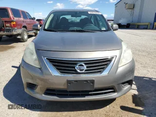 2012 Nissan Versa SV with VIN 3N1CN7AP8CL932041, listed as a Copart auction lot 53075235 with 142,265 mi miles and Salvage Title. Bid and sale history available at carsss.com. Image 5.