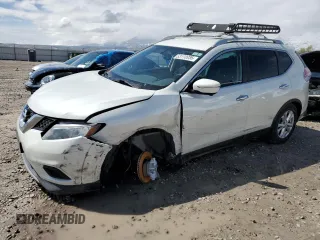 2015 Nissan Rogue SV with VIN 5N1AT2MK1FC855229, listed as a Copart auction lot 53150935 with 144,145 mi miles and Salvage Title. Bid and sale history available at DreamBid. Image 1.