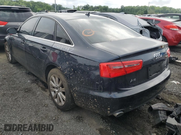 2015 Audi A6 2.0T Premium with VIN WAUFFAFC0FN029054, listed as a Copart auction lot 55926064 with 109,769 mi miles and Salvage Title. Bid and sale history available at carsss.com. Image 2.