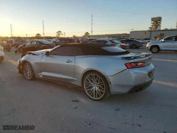 2017 Chevrolet Camaro 1SS with VIN 1G1FF3D77H0166005, listed as a Copart auction lot 83653304 with 0 mi miles and Salvage Title. Bid and sale history available at carsss.com. Image 2.