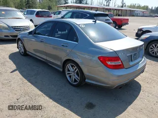 2013 Mercedes-Benz C-Class C 300 Sport with VIN WDDGF8AB7DG100594, listed as a IAAI auction lot 42108135 with 135,190 mi miles. Bid and sale history available at carsss.com. Image 3.