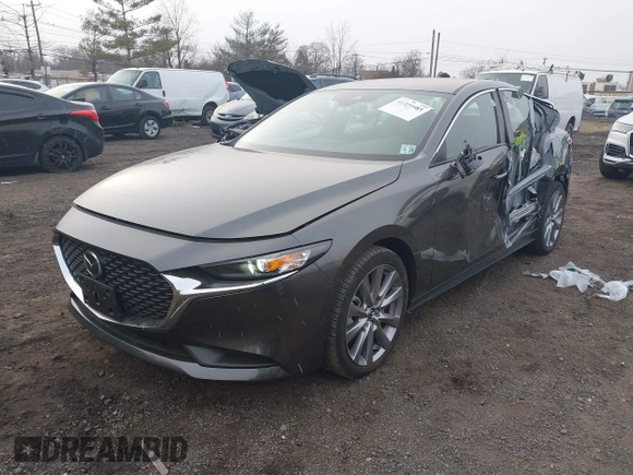 2023 Mazda 3 S Select with VIN 3MZBPABM2PM354066, listed as a IAAI auction lot 41339983 with 13,536 mi miles and . Bid and sale history available at DreamBid. Image 2.