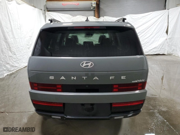 2024 Hyundai Santa Fe Hybrid SEL with VIN 5NMP2DG15RH000457, listed as a Copart auction lot 43971685 with NaN miles and Clean Title. Bid and sale history available at carsss.com. Image 6.
