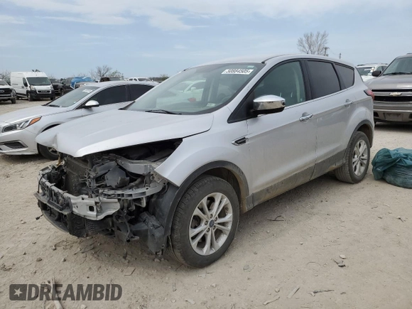 2019 Ford Escape SE with VIN 1FMCU9G91KUC08552, listed as a Copart auction lot 50884505 with 134,644 mi miles and Salvage Title. Bid and sale history available at carsss.com. Image 1.
