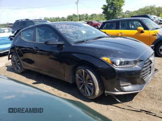 2021 Hyundai Veloster 2.0 Premium with VIN KMHTG6AF0MU032214, listed as a Copart auction lot 59066174 with 31,452 mi miles and Salvage Title. Bid and sale history available at carsss.com. Image 4.