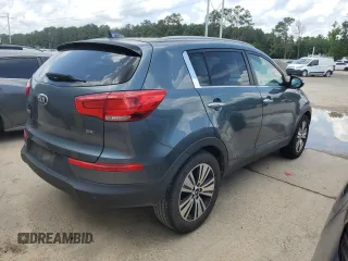 2015 Kia Sportage EX z VIN KNDPC3AC6F7688165, wystawiony jako Copart lot #57278795 z przebiegiem 109 081 mil mil oraz Czysty tytuł • Clean title. Historia ofert i sprzedaży dostępna na DreamBid. Obrazek 3.