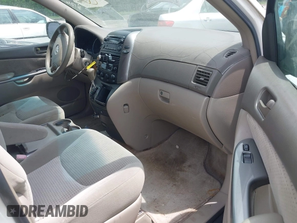 2006 Toyota Sienna CE with VIN 5TDZA23C36S399658, listed as a IAAI auction lot 42129990 with 217,674 mi miles. Bid and sale history available at carsss.com. Image 5.
