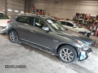 2017 Infiniti QX50 with VIN JN1BJ0RR0HM403183, listed as a IAAI auction lot 41905274 with 1 mi miles. Bid and sale history available at carsss.com. Image 1.
