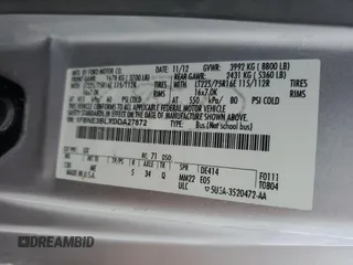 2013 Ford Econoline Passenger XL with VIN 1FBNE3BLXDDA27872, listed as a Copart auction lot 49171495 with Not provided miles and Salvage title. Bid and sale history available at DreamBid. Image 13.