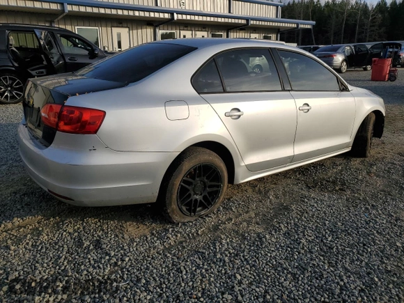 2012 Volkswagen Jetta Sedan SE w/Convenience & Sunroof with VIN 3VWDX7AJ6CM020149, listed as a Copart auction lot 85168804 with 134,611 mi miles and Salvage Title. Bid and sale history available at carsss.com. Image 3.
