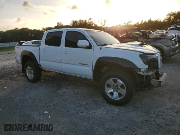 2009 Toyota Tacoma PreRunner with VIN 3TMJU62N49M071443, listed as a Copart auction lot 48582595 with 0 mi miles and Non Repairable. Bid and sale history available at carsss.com. Image 4.
