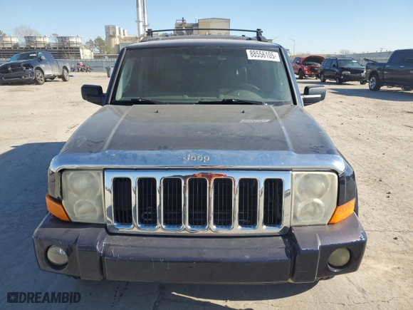 2006 Jeep Commander with VIN 1J8HH48K06C179567, listed as a Copart auction lot 88556105 with 196,696 mi miles and Salvage Title. Bid and sale history available at carsss.com. Image 5.