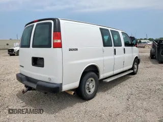 2017 Chevrolet Express Cargo with VIN 1GCWGAFFXH1293421, listed as a Copart auction lot 57913355 with 410,541 mi miles and Clean title. Bid and sale history available at DreamBid. Image 3.