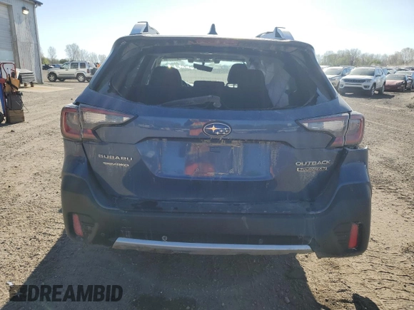2021 Subaru Outback Touring XT with VIN 4S4BTGPD7M3137602, listed as a Copart auction lot 56303825 with 107,951 mi miles and Non repairable. Bid and sale history available at DreamBid. Image 6.