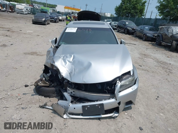 2013 Lexus GS 350 with VIN JTHCE1BL8D5019592, listed as a IAAI auction lot 42406573 with Not provided miles and . Bid and sale history available at DreamBid. Image 12.