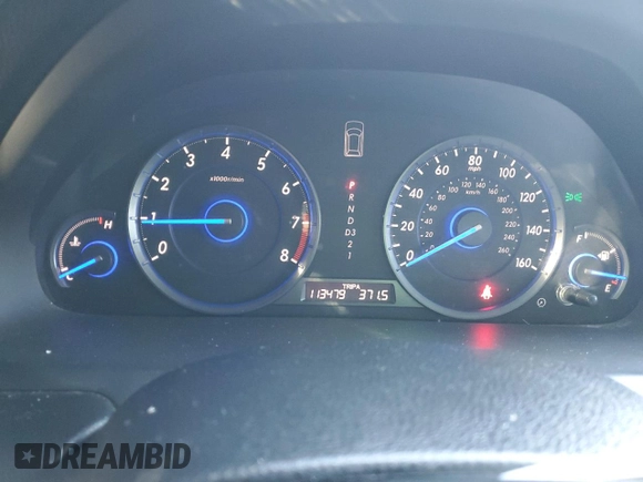 2010 Honda Accord Crosstour EX-L with VIN 5J6TF1H53AL011523, listed as a Copart auction lot 74632654 with 113,479 mi miles and Salvage Title. Bid and sale history available at carsss.com. Image 9.