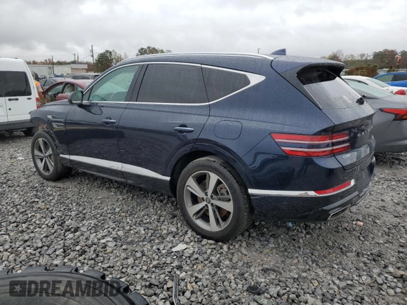 2022 Genesis GV80 Advanced Plus с VIN KMUHCESC0NU079164, выставлен на аукционе Copart как лот 82431584 с пробегом 38 173 миль миль и Списание • Salvage title. История ставок и продаж доступна на DreamBid. Изображение 2.