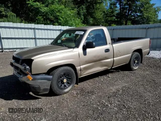 2005 Chevrolet Silverado 1500 Work Truck with VIN 1GCEC14X45Z347537, listed as a Copart auction lot 63269625 with 156,616 mi miles and Salvage title. Bid and sale history available at DreamBid. Image 1.