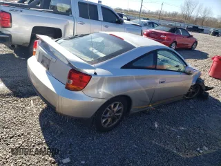 2001 Toyota Celica GT with VIN JTDDR32T510087606, listed as a Copart auction lot 38473844 with 367,435 mi miles and Salvage Title. Bid and sale history available at carsss.com. Image 3.