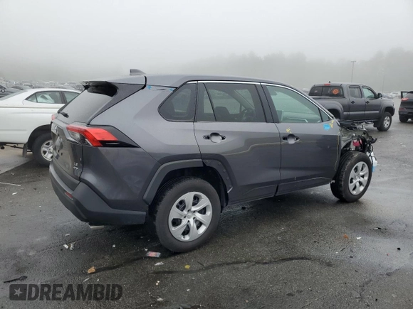 2024 Toyota RAV4 LE with VIN 2T3F1RFV3RC474128, listed as a Copart auction lot 55772125 with 7,722 mi miles and Salvage title. Bid and sale history available at DreamBid. Image 3.