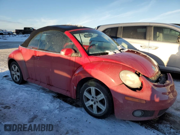 2006 Volkswagen Beetle with VIN 3VWRF21Y86M311491, listed as a Copart auction lot 87729475 with 158,535 mi miles and Non Repairable. Bid and sale history available at DreamBid. Image 4.