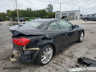 2013 Infiniti G37 Convertible with VIN JN1CV6FE9DM772678, listed as a Copart auction lot 73724184 with 112,575 mi miles and Non Repairable. Bid and sale history available at carsss.com. Image 3.