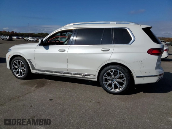 2020 BMW X7 xDrive40i with VIN 5UXCW2C06L9B79990, listed as a Copart auction lot 74017634 with 0 mi miles and Non Repairable. Bid and sale history available at carsss.com. Image 2.
