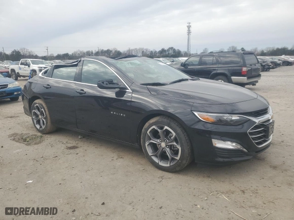 2024 Chevrolet Malibu LT with VIN 1G1ZD5ST6RF231407, listed as a Copart auction lot 46893585 with 11,352 mi miles and Salvage Title. Bid and sale history available at carsss.com. Image 4.