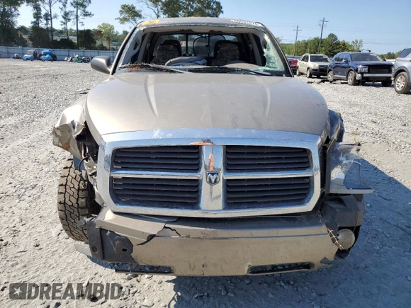 2007 Dodge Dakota SLT with VIN 1D7HE48K87S166384, listed as a Copart auction lot 69531474 with 102,092 mi miles and Salvage Title. Bid and sale history available at carsss.com. Image 5.