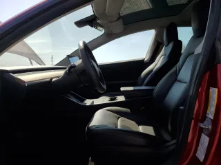 2019 Tesla Model 3 Long Range with VIN 5YJ3E1EB4KF415132, listed as a Copart auction lot 54682675 with 0 mi miles and Salvage Title. Bid and sale history available at carsss.com. Image 7.