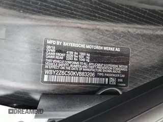 2019 BMW i8 z VIN WBY2Z6C50KVB83206, wystawiony jako Copart lot #81693973 z przebiegiem 25 712 mil mil oraz . Historia ofert i sprzedaży dostępna na DreamBid. Obrazek 13.