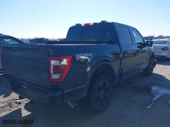2022 Ford F-150 XL with VIN 1FTFW1ED5NFB77772, listed as a IAAI auction lot 41637359 with 1 mi miles. Bid and sale history available at carsss.com. Image 4.