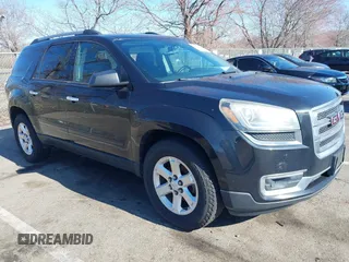 2015 GMC Acadia SLE with VIN 1GKKRNED0FJ279660, listed as a IAAI auction lot 41902710 with 114,316 mi miles and . Bid and sale history available at DreamBid. Image 1.