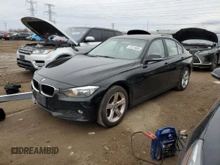 2015 BMW 3 Series 320i xDrive with VIN WBA3C3C52FP665041, listed as a Copart auction lot 51514605 with 163,732 mi miles and Salvage Title. Bid and sale history available at carsss.com. Image 1.