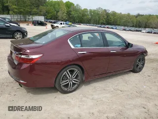 2016 Honda Accord Sport with VIN 1HGCR2F58GA158349, listed as a Copart auction lot 53024935 with 97,982 mi miles and Salvage Title. Bid and sale history available at DreamBid. Image 3.